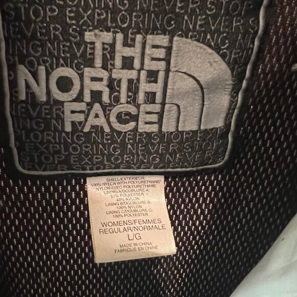Vintage The North Face Ski Jacket Hyvent Full Zip Hood - Women's SIze Large READ - Picture 3 of 10